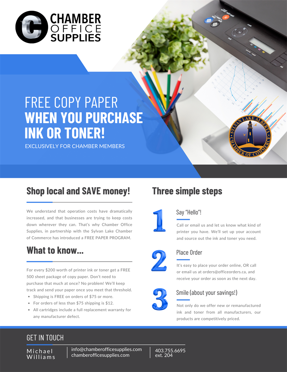 Free Copy Paper Flyer